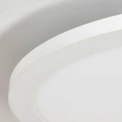 Luminaires Brilliant Éclairage Led|Plafonnier Brilliant Abie LED Blanc, 1 lumière, Télécommandes, Changeur de couleurs