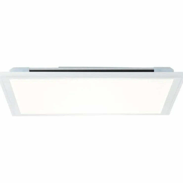 Luminaires Brilliant Plafonniers|Plafonnier Brilliant Allie Blanc, 1 lumière, Télécommandes, Changeur de couleurs