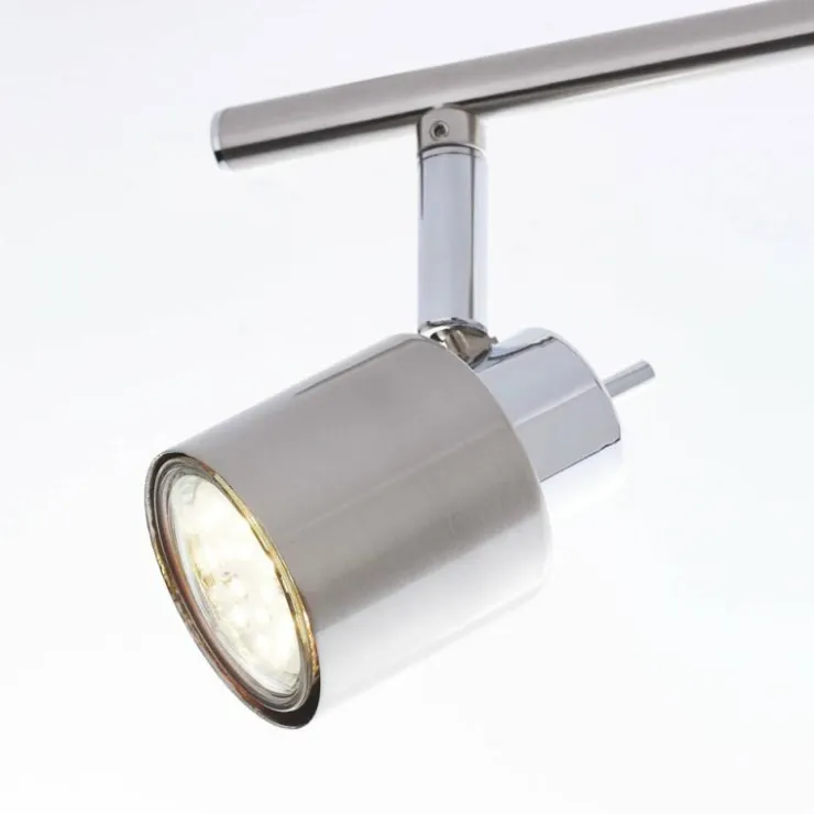Luminaires Brilliant Spots Et Projecteurs|Plafonnier Brilliant ANDRES Chrome, Nickel mat, 2 lumières