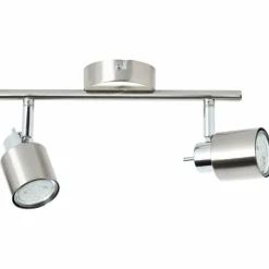 Luminaires Brilliant Spots Et Projecteurs|Plafonnier Brilliant ANDRES Chrome, Nickel mat, 2 lumières