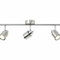 Luminaires Brilliant Spots Et Projecteurs|Plafonnier Brilliant ANDRES Chrome, Nickel mat, 3 lumières