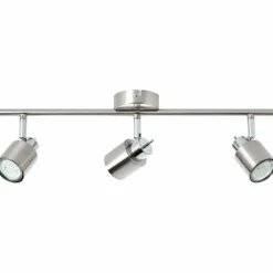 Luminaires Brilliant Spots Et Projecteurs|Plafonnier Brilliant ANDRES Chrome, Nickel mat, 3 lumières