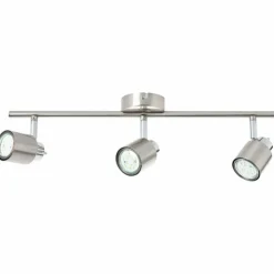 Luminaires Brilliant Spots Et Projecteurs|Plafonnier Brilliant ANDRES Chrome, Nickel mat, 3 lumières