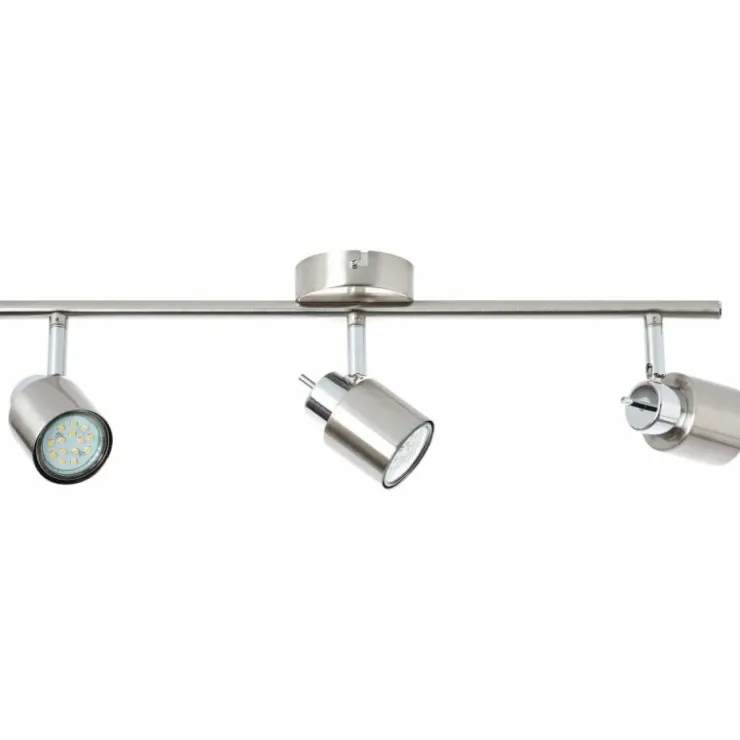 Luminaires Brilliant Spots Et Projecteurs|Plafonnier Brilliant ANDRES Chrome, Nickel mat, 3 lumières