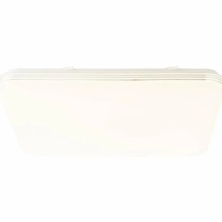 Luminaires Brilliant Éclairage Led|Plafonnier Brilliant Ariella LED Blanc, 1 lumière, Télécommandes