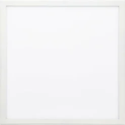 Plafonnier Brilliant Atira LED Blanc, 1 lumière, Télécommandes, Changeur de couleurs