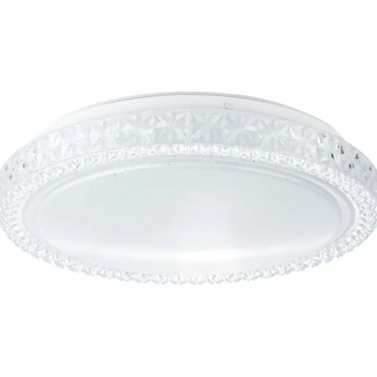 Luminaires Brilliant Plafonniers|Plafonnier Brilliant Badria Blanc, 1 lumière