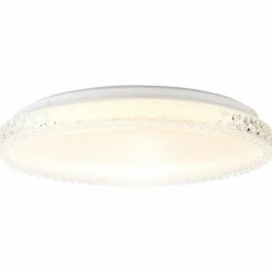 Luminaires Brilliant Plafonniers|Plafonnier Brilliant Badria Blanc, 1 lumière