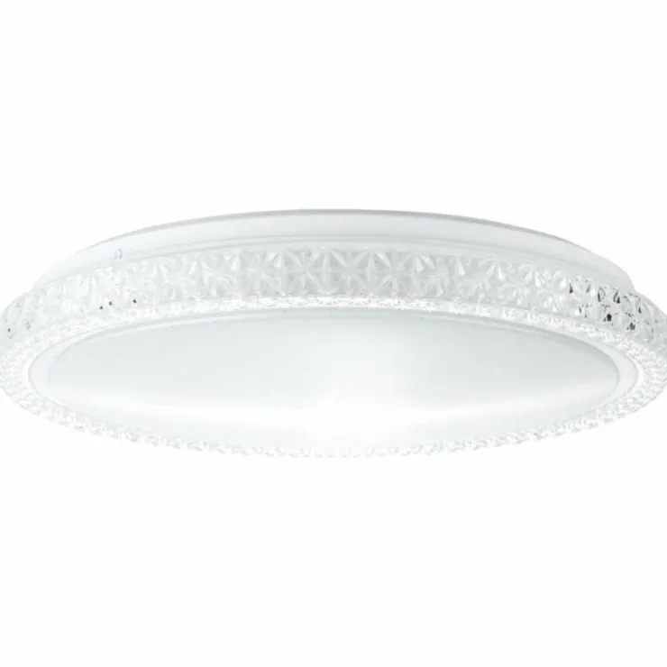 Luminaires Brilliant Plafonniers|Plafonnier Brilliant Badria Blanc, 1 lumière