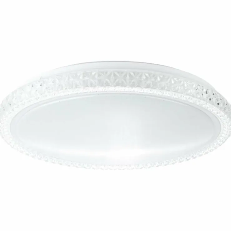 Luminaires Brilliant Plafonniers|Plafonnier Brilliant Badria Blanc, 1 lumière