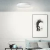Luminaires Brilliant Éclairage Led|Plafonnier Brilliant Barty LED Chrome, Blanc, 1 lumière, Télécommandes