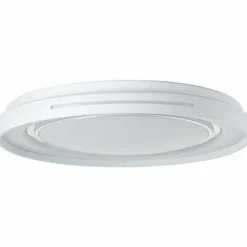 Luminaires Brilliant Éclairage Led|Plafonnier Brilliant Barty LED Chrome, Blanc, 1 lumière, Télécommandes