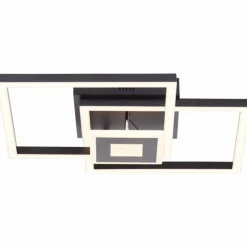 Luminaires Brilliant Éclairage Led|Plafonnier Brilliant Bray LED Noir, Blanc, 1 lumière