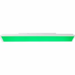 Luminaires Brilliant Éclairage Led|Plafonnier Brilliant Briston LED Blanc, 1 lumière, Télécommandes