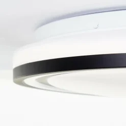 Plafonnier Brilliant Cloe LED Blanc, 1 lumière, Télécommandes