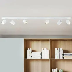 Luminaires Brilliant Plafonniers|Plafonnier Brilliant Different Blanc, 6 lumières