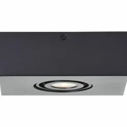 Luminaires Brilliant Éclairage Led|Plafonnier Brilliant Doro LED Noir, 1 lumière
