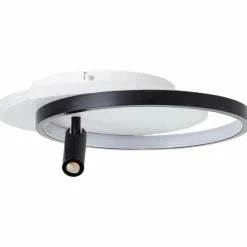 Luminaires Brilliant Éclairage Led|Plafonnier Brilliant Eunomia LED Noir, Blanc, 1 lumière