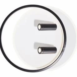 Luminaires Brilliant Éclairage Led|Plafonnier Brilliant Eunomia LED Noir, Blanc, 1 lumière