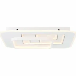 Luminaires Brilliant Éclairage Led|Plafonnier Brilliant Furtado LED Noir, Blanc, 1 lumière, Télécommandes