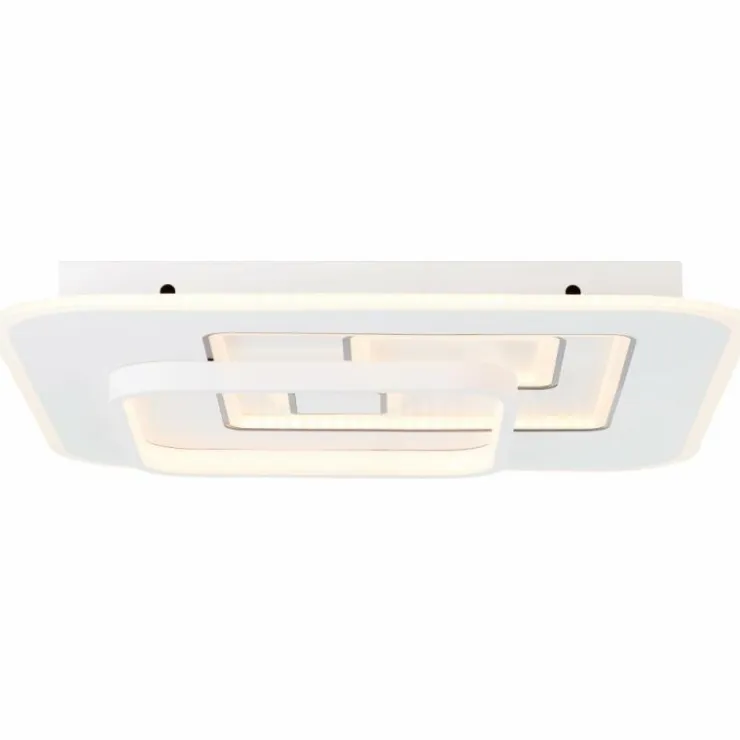 Luminaires Brilliant Éclairage Led|Plafonnier Brilliant Furtado LED Noir, Blanc, 1 lumière, Télécommandes