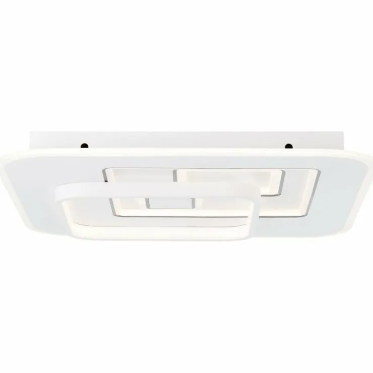 Luminaires Brilliant Éclairage Led|Plafonnier Brilliant Furtado LED Noir, Blanc, 1 lumière, Télécommandes