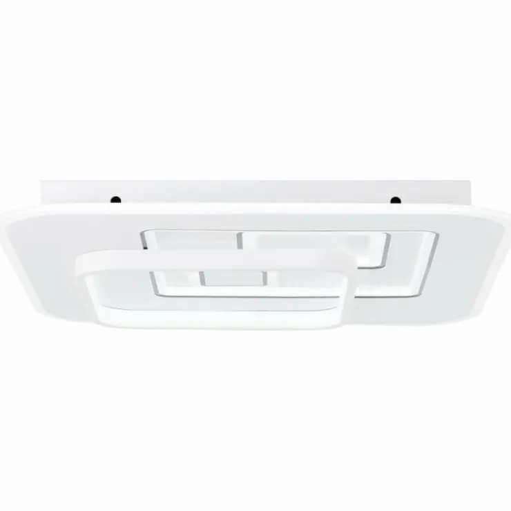 Luminaires Brilliant Éclairage Led|Plafonnier Brilliant Furtado LED Noir, Blanc, 1 lumière, Télécommandes