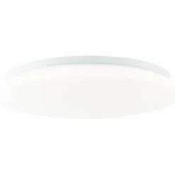 Plafonnier Brilliant Heddy LED Blanc, 1 lumière, Télécommandes, Changeur de couleurs