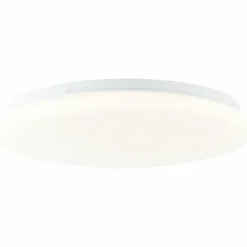 Plafonnier Brilliant Heddy LED Blanc, 1 lumière, Télécommandes, Changeur de couleurs
