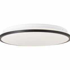 Luminaires Brilliant Éclairage Led|Plafonnier Brilliant Heida LED Noir, Blanc, 1 lumière, Télécommandes, Changeur de couleurs