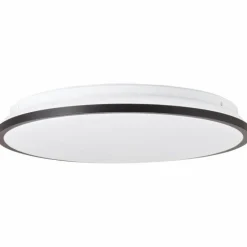 Luminaires Brilliant Éclairage Led|Plafonnier Brilliant Heida LED Noir, Blanc, 1 lumière, Télécommandes, Changeur de couleurs