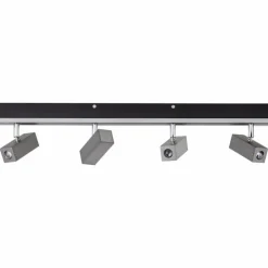 Luminaires Brilliant Spots Et Projecteurs|Plafonnier Brilliant Howle LED Aluminium, Noir, 4 lumières