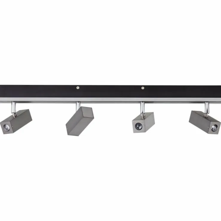 Luminaires Brilliant Spots Et Projecteurs|Plafonnier Brilliant Howle LED Aluminium, Noir, 4 lumières