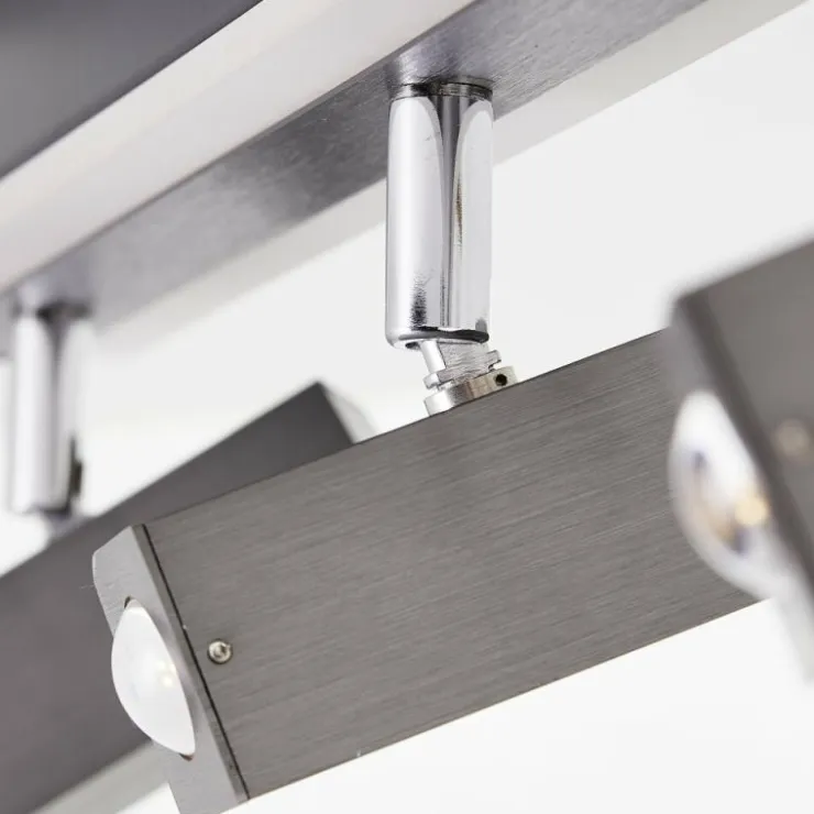 Luminaires Brilliant Spots Et Projecteurs|Plafonnier Brilliant Howle LED Aluminium, Noir, 4 lumières