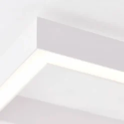 Luminaires Brilliant Éclairage Led|Plafonnier Brilliant Icarus LED Blanc, 1 lumière, Télécommandes, Changeur de couleurs