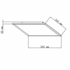 Luminaires Brilliant Éclairage Led|Plafonnier Brilliant Jacinda LED Blanc, 1 lumière, Télécommandes