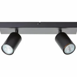 Luminaires Brilliant Éclairage Led|Plafonnier Brilliant Jello LED Noir, 2 lumières