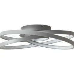 Luminaires Brilliant Éclairage Led|Plafonnier Brilliant Labyrinth LED Gris, 1 lumière