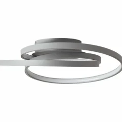 Luminaires Brilliant Éclairage Led|Plafonnier Brilliant Labyrinth LED Gris, 1 lumière