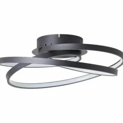 Luminaires Brilliant Éclairage Led|Plafonnier Brilliant Labyrinth LED Noir, 1 lumière