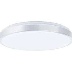 Luminaires Brilliant Éclairage Led|Plafonnier Brilliant Livius LED Argenté, 1 lumière, Télécommandes