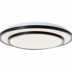 Luminaires Brilliant Éclairage Led|Plafonnier Brilliant Luciano LED Blanc, 1 lumière
