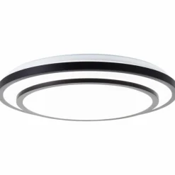 Luminaires Brilliant Éclairage Led|Plafonnier Brilliant Luciano LED Blanc, 1 lumière, Télécommandes