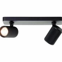 Luminaires Brilliant Spots Et Projecteurs|Plafonnier Brilliant Marty Noir, 2 lumières