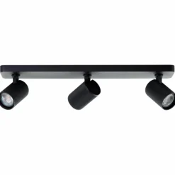 Luminaires Brilliant Spots Et Projecteurs|Plafonnier Brilliant Marty Noir, 3 lumières