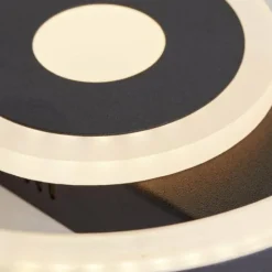 Luminaires Brilliant Éclairage Led|Plafonnier Brilliant Maureen LED Noir, Blanc, 1 lumière