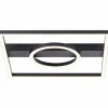 Luminaires Brilliant Éclairage Led|Plafonnier Brilliant Maureen LED Noir, Blanc, 1 lumière