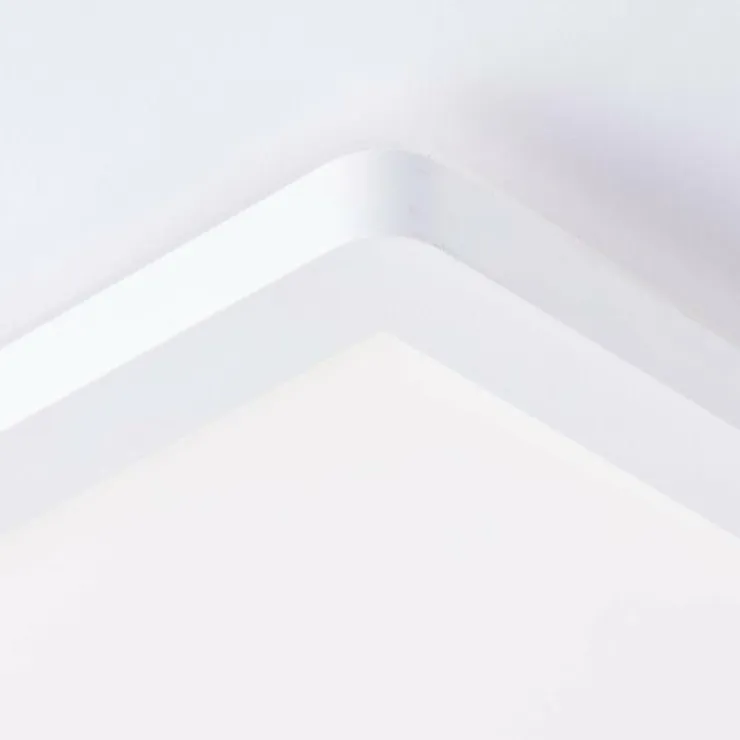 Luminaires Brilliant Éclairage Led|Plafonnier Brilliant Milton LED Blanc, 1 lumière