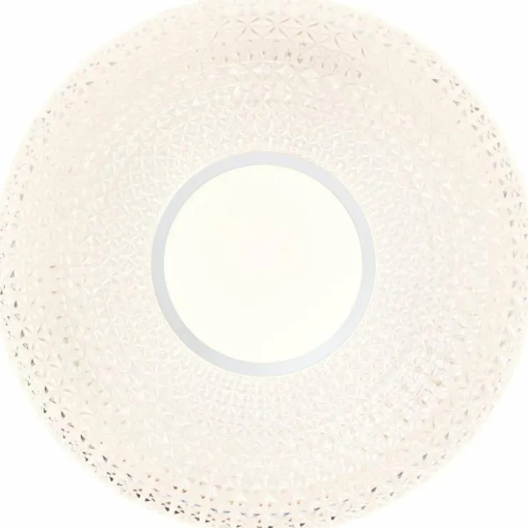Luminaires Brilliant Éclairage Led|Plafonnier Brilliant Nunya LED Chrome, Blanc, 1 lumière