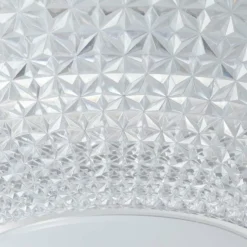 Luminaires Brilliant Éclairage Led|Plafonnier Brilliant Nunya LED Chrome, 1 lumière, Télécommandes